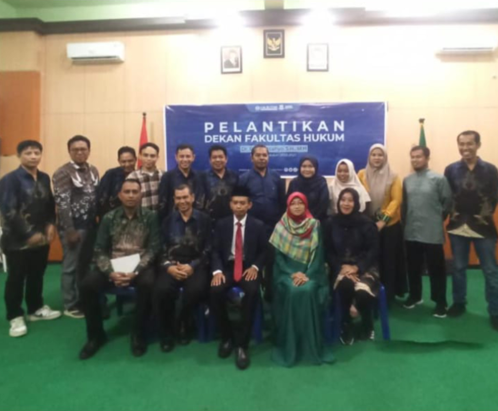 Dr. Edy Nurcahyo, S.H., M.H. Resmi Dilantik sebagai Dekan Fakultas Hukum Universitas Muhammadiyah Buton Periode 2025–2027
