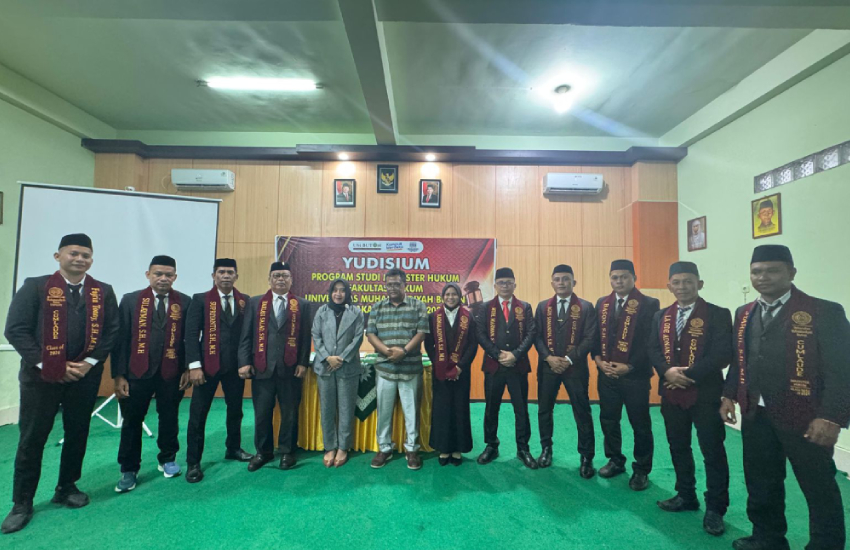 Yudisium Magister Hukum